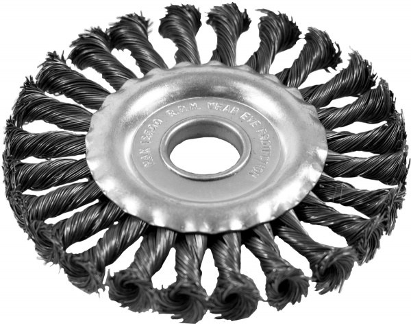 

Pobedit Щетка-крацовка Плоская, витая 125мм/22, стальная, Pobedit