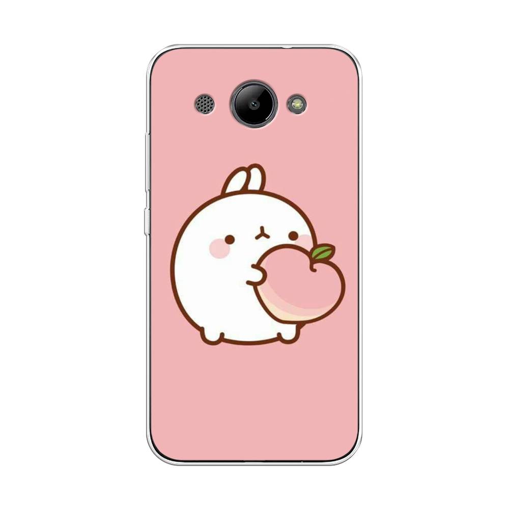 

Чехол Awog "Кролик с персиком" для Huawei Y3 2018, 65850-1