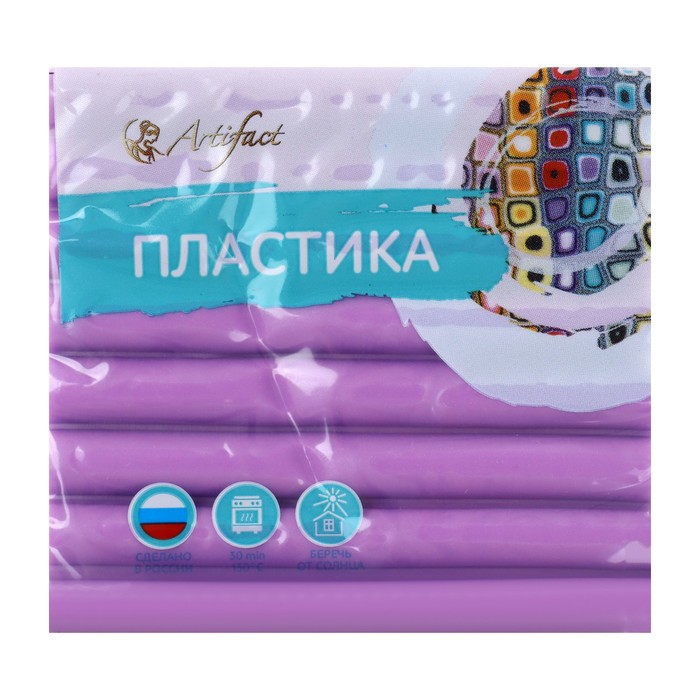 

Пластика - полимерная глина 56 г «Цветочная коллекция» шалфей