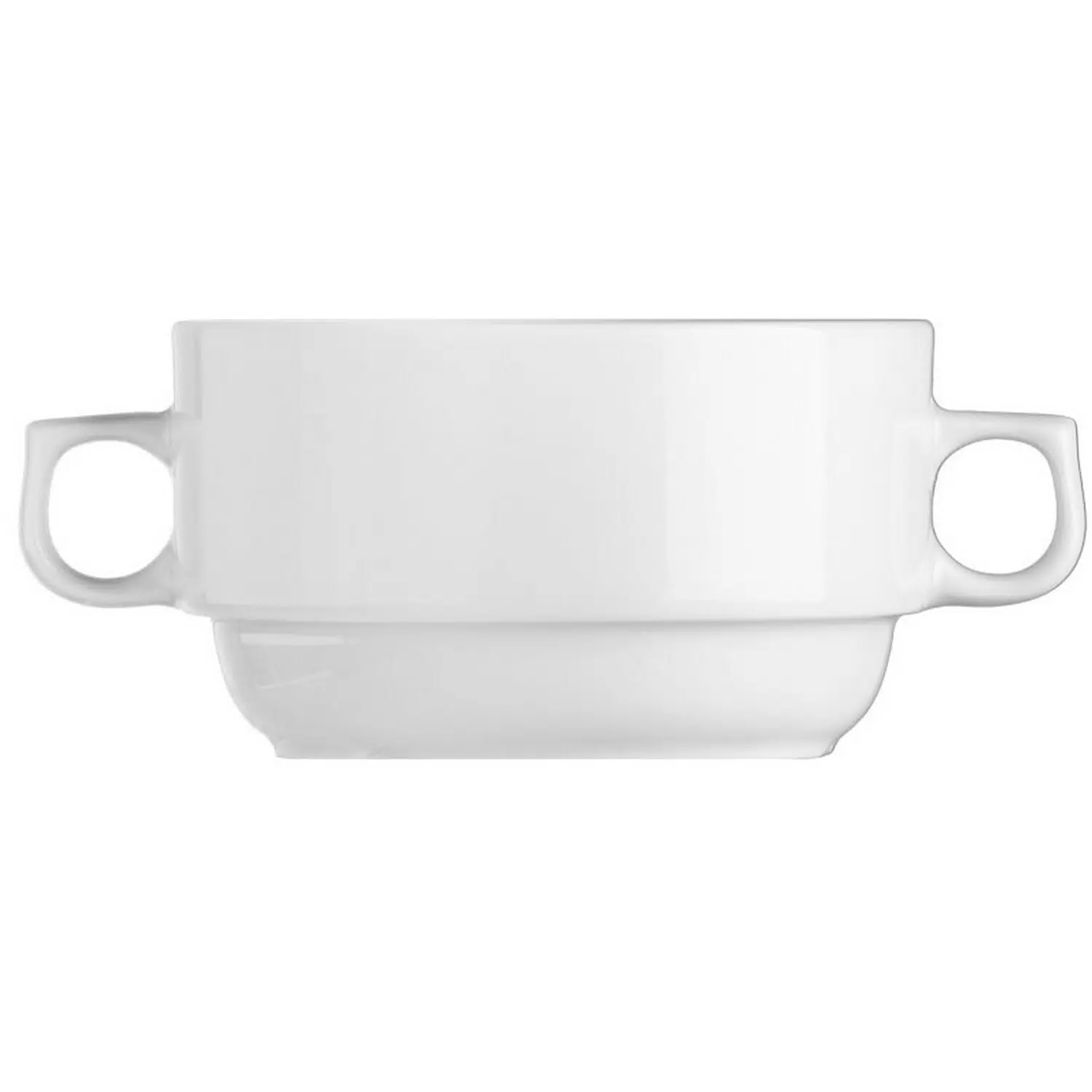 

Чашка бульонная G. Benedikt Прага 390мл, 160х110х60мм, фарфор, белый