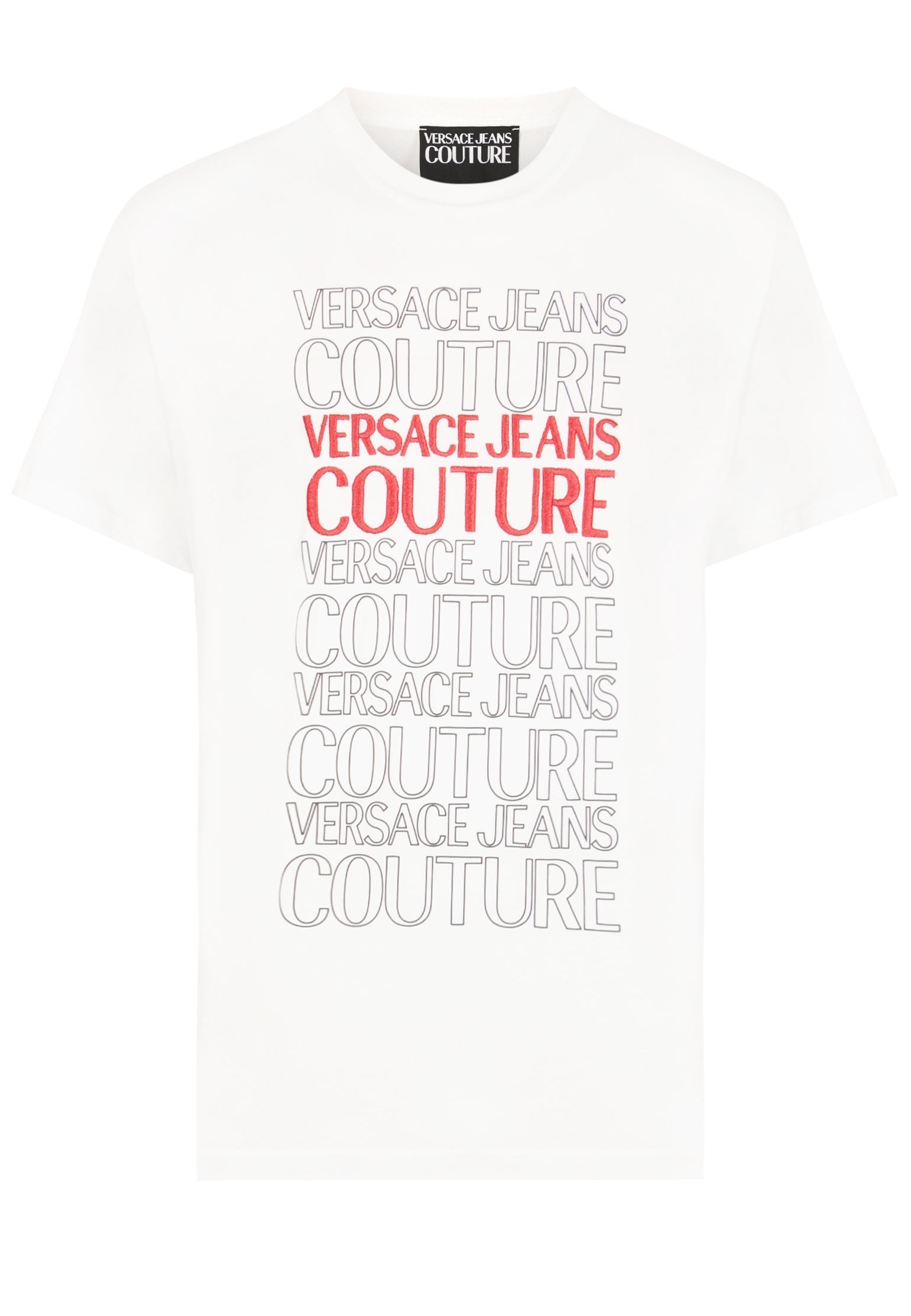 

Футболка мужская Versace Jeans Couture 125310 белая S, Белый, 125310