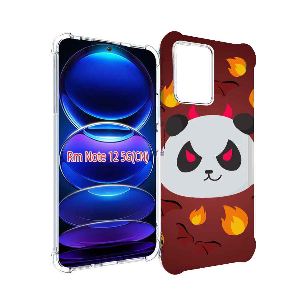 

Чехол MyPads огненная-панда для Xiaomi Redmi Note 12, Прозрачный, Tocco