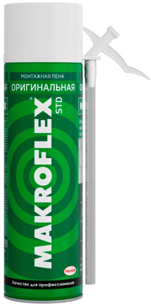

MAKROFLEX Original Standard полиуретановая монтажная пена (500мл)