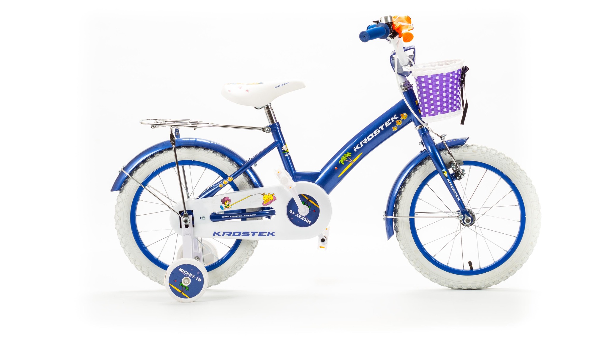 

Велосипед 16" KROSTEK MICKEY (500003) (синий)
