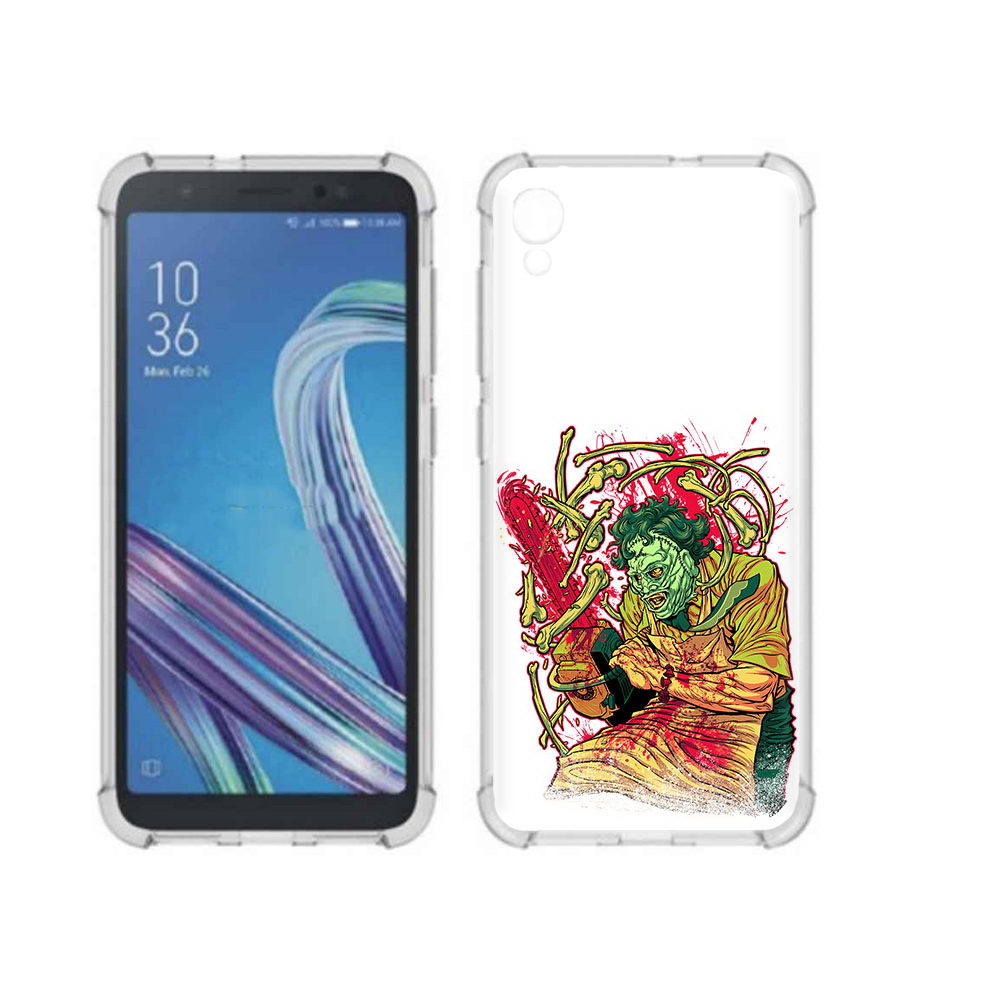 

Чехол MyPads Tocco для Asus ZenFone Live L1 (G552KL) яркий мясник (PT113202.648.711), Прозрачный, Tocco