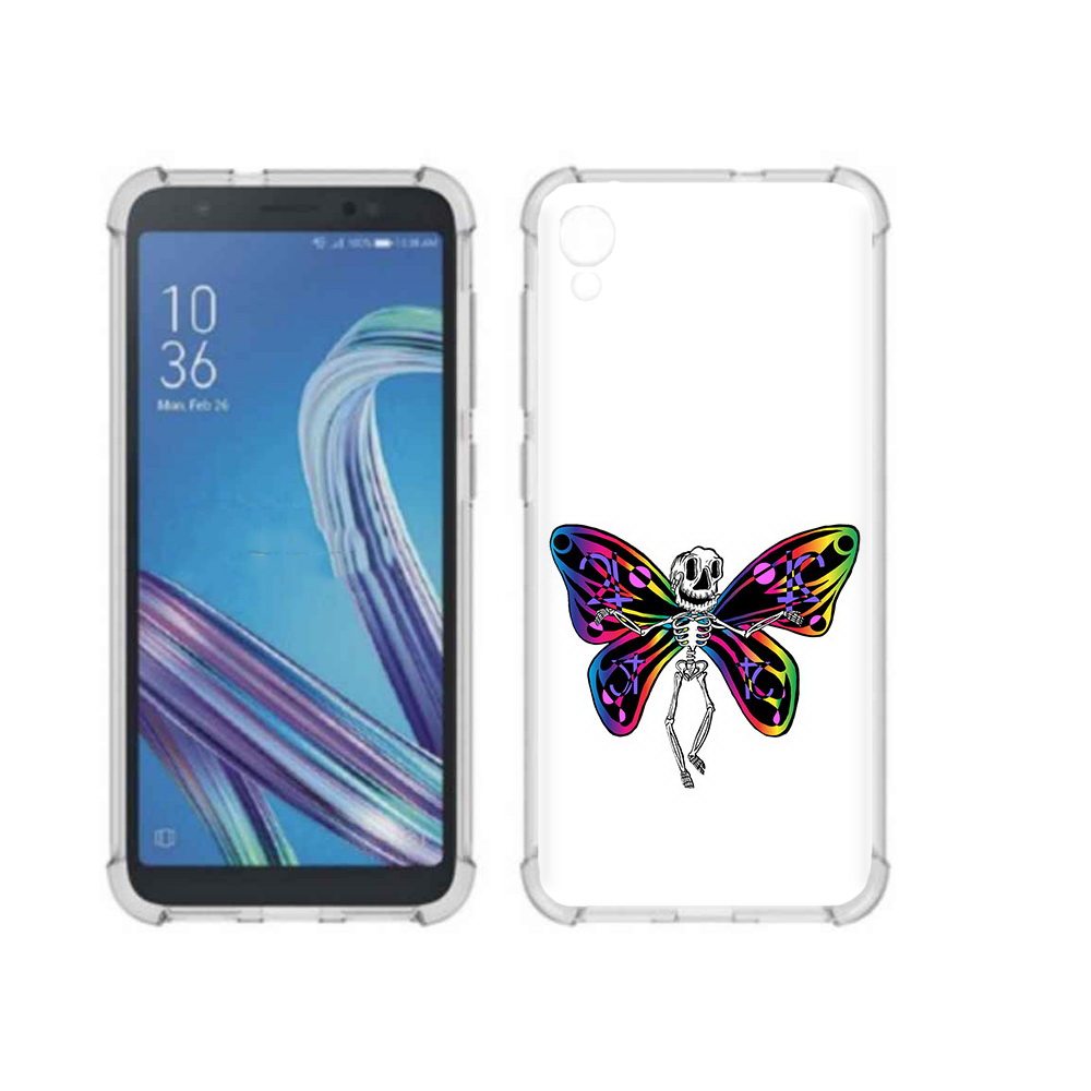 Чехол MyPads Tocco для Asus ZenFone Live L1 (G552KL) эффект бабочки (PT113202.648.701)