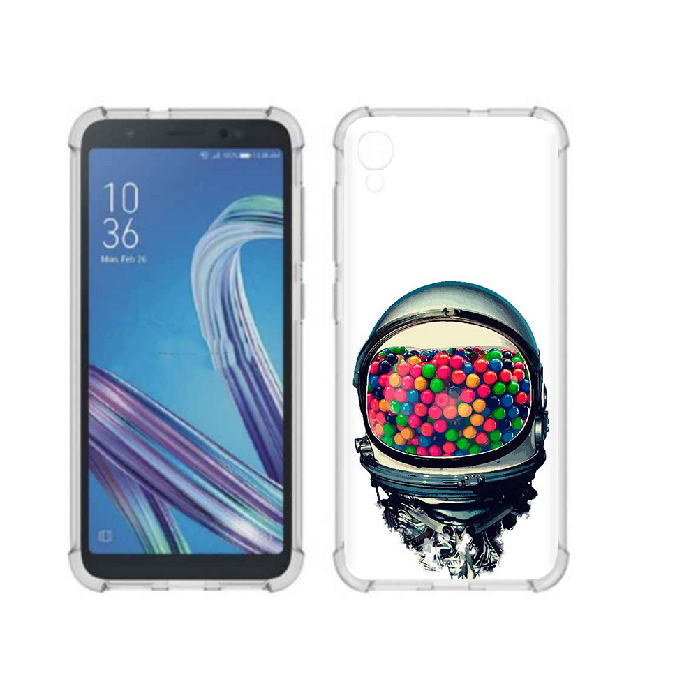 Чехол MyPads Tocco для Asus ZenFone Live L1 (G552KL) шлем космонавта (PT113202.648.700)