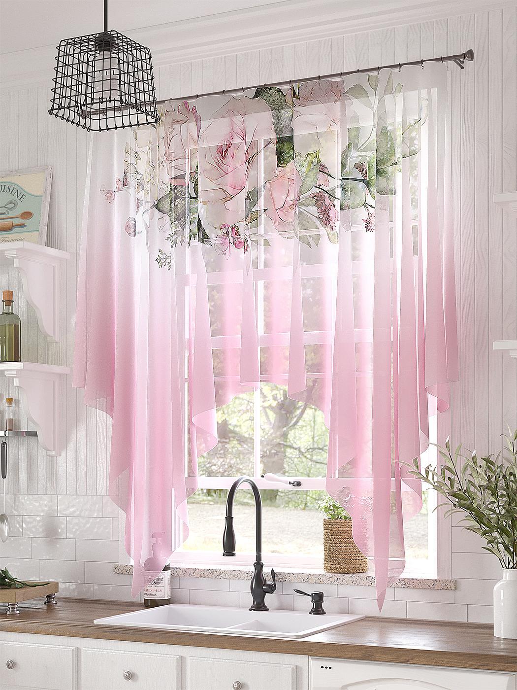 

Комплекты штор AT HOME Мервиронс высота 145 см, ширина 200 см, Бежевый, 534179