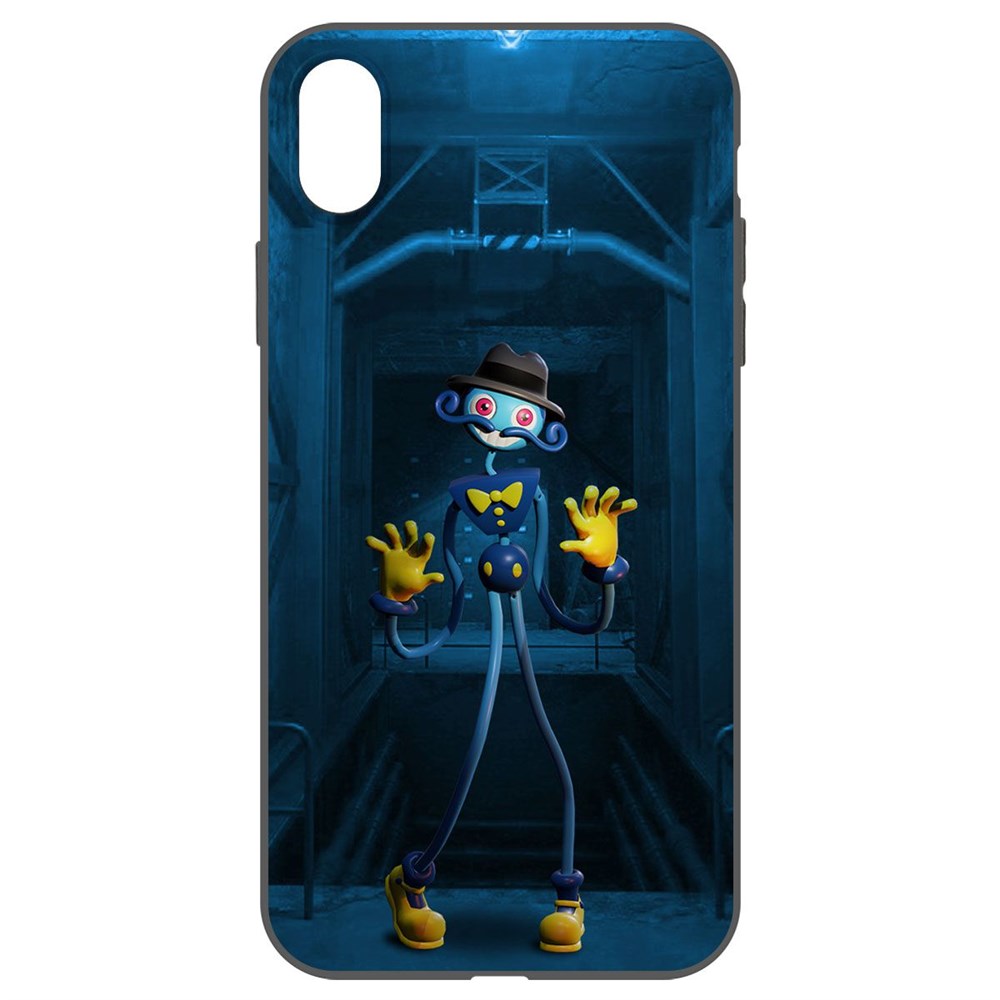 

Чехол-накладка Софт Хаги Ваги - Папа Длинные Ноги для iPhone XR, Черный