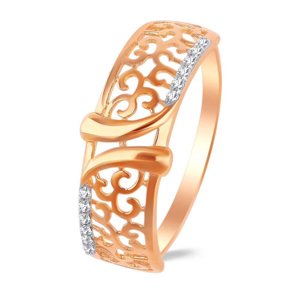 

Кольцо из золота р.  585Gold 301010634, фианит, 301010634