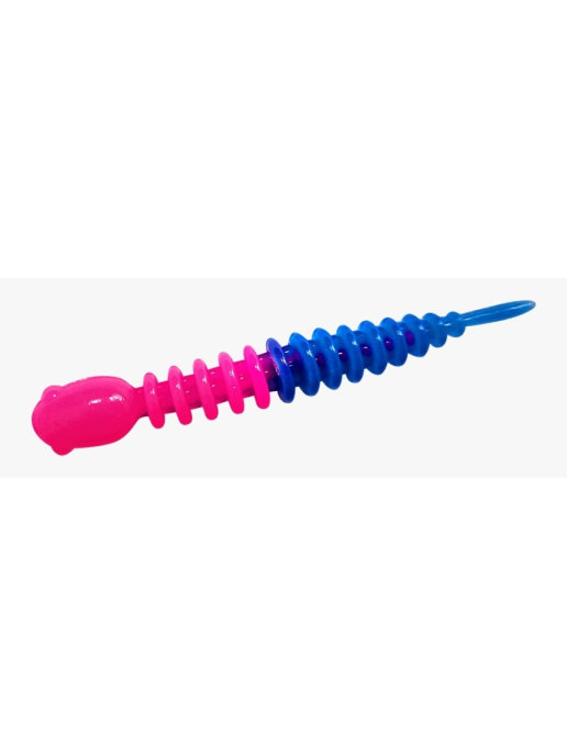 фото Силиконовая приманка trout bait chub сыр 65 мм, 31/pink-blue, 12 шт.