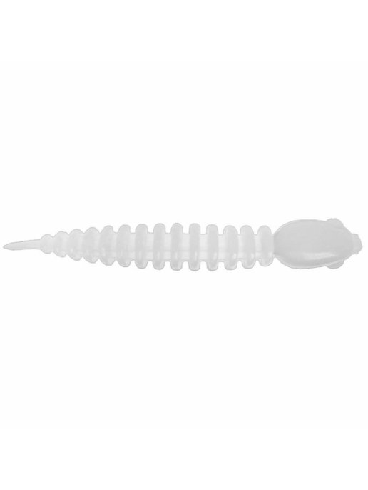 Силиконовая приманка Trout Bait Chub Сыр 65 мм, 1/white, 12 шт.