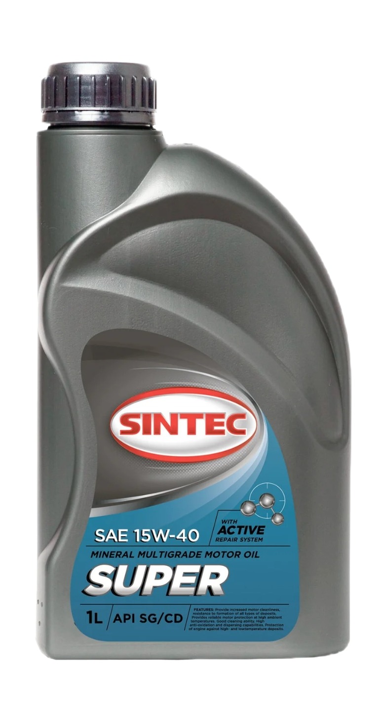 

SINTEC Sintec Супер 15W40 Sg/Cd Моторное масло Минер. (1l)