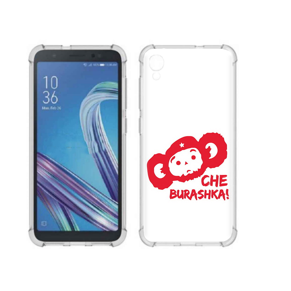 

Чехол MyPads Tocco для Asus ZenFone Live L1 (G552KL) чебурашка (PT113202.648.672), Прозрачный, Tocco
