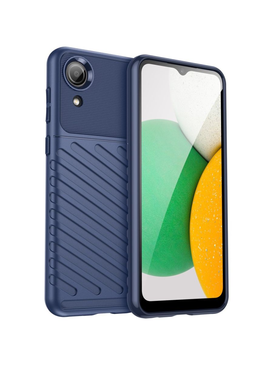 

Чехол Thunder для смартфона Samsung Galaxy A03 Core Синий