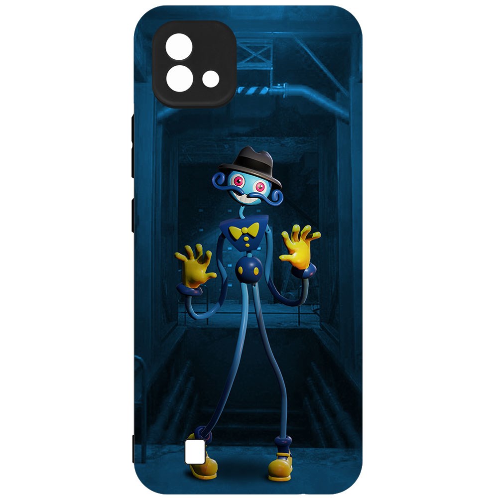 

Чехол-накладка Софт Хаги Ваги - Папа Длинные Ноги для Realme C11 (2021), Черный