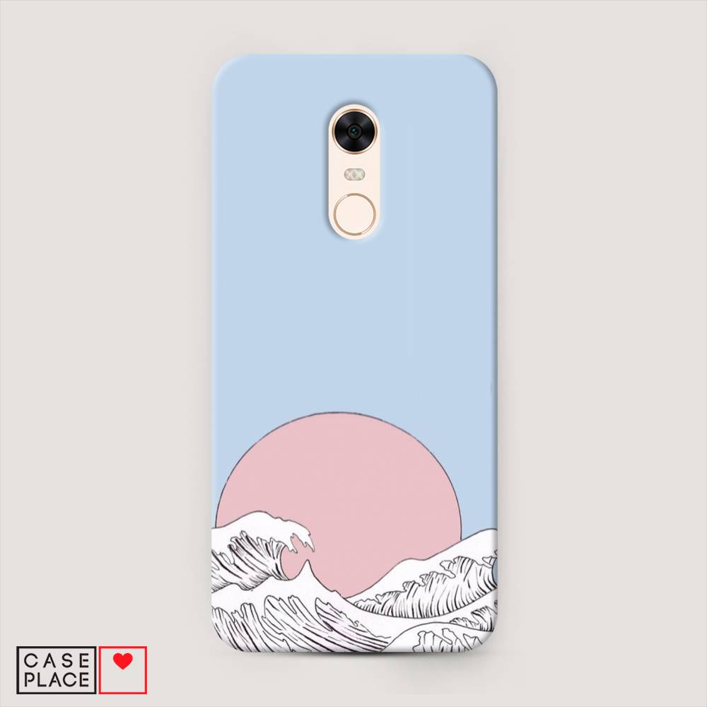 

Пластиковый чехол "Японское солнце" на Xiaomi Redmi 5 Plus, 33120-7