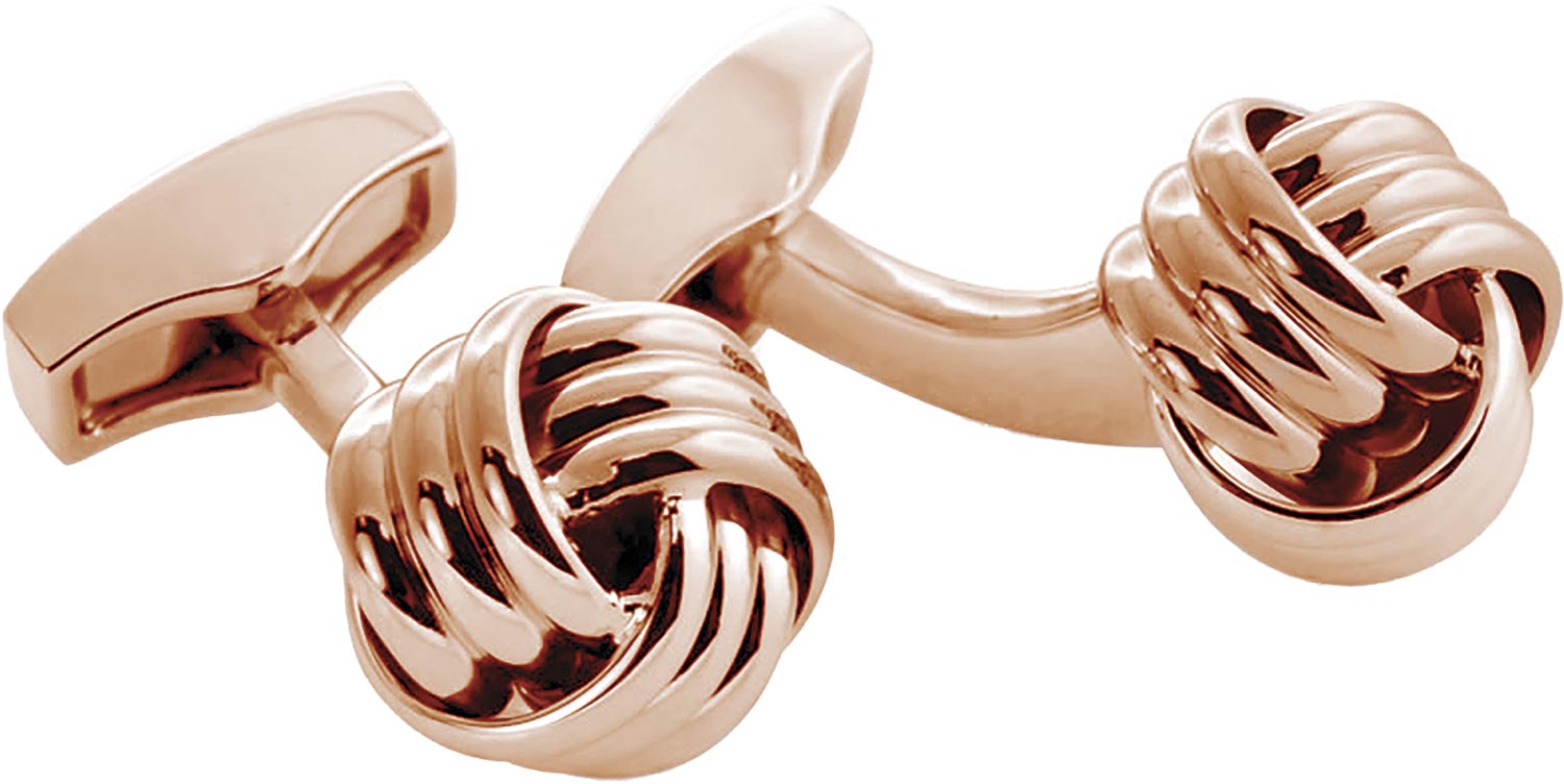 

Запонки мужские Tateossian CL2546 золотистые, CL2546