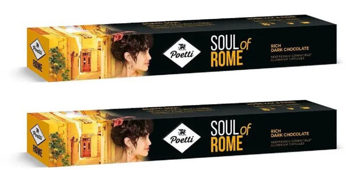 

Кофе в капсулах Poetti Soul of Rome, 20 капсул, poetti-romekaps20