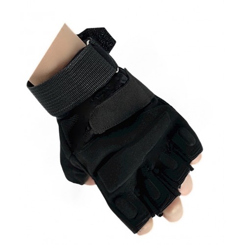 Перчатки тактические BLACKHAWK с открытыми пальцами, черные, XL