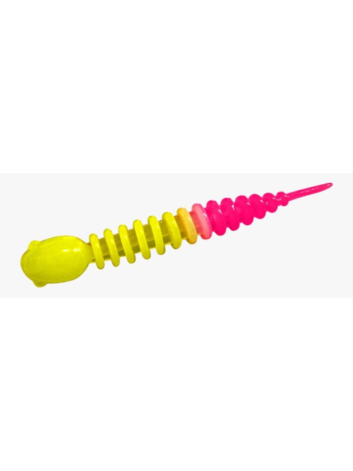 

Силиконовая приманка Trout Bait Chub Сыр 50 мм, 26/lemon-pink, 12 шт., Разноцветный, Chub Сыр