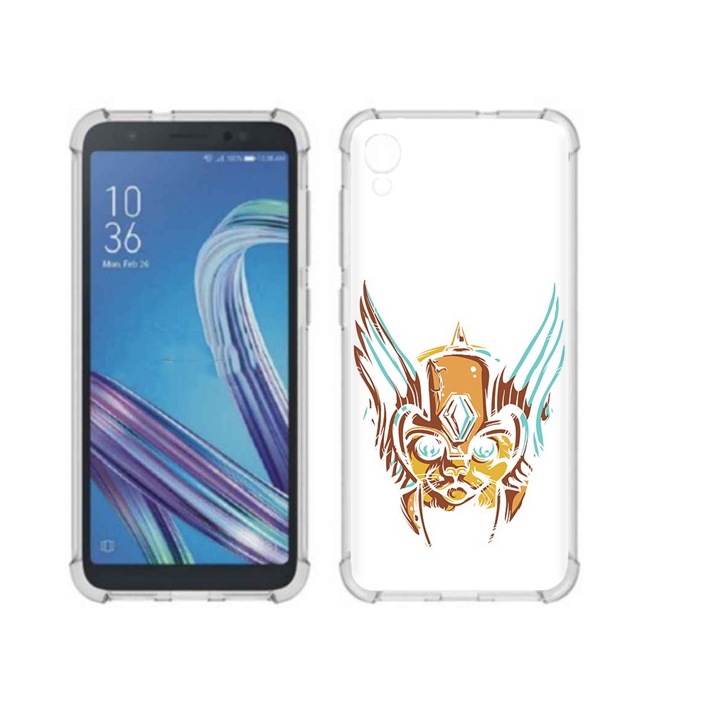 

Чехол MyPads Tocco для Asus ZenFone Live L1 (G552KL) тор абстракция (PT113202.648.644), Прозрачный, Tocco