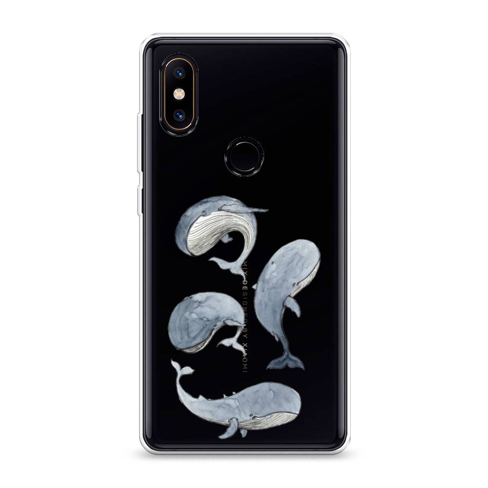 

Чехол Awog на Xiaomi Mi Mix 2S "Киты", Разноцветный, 33450-1