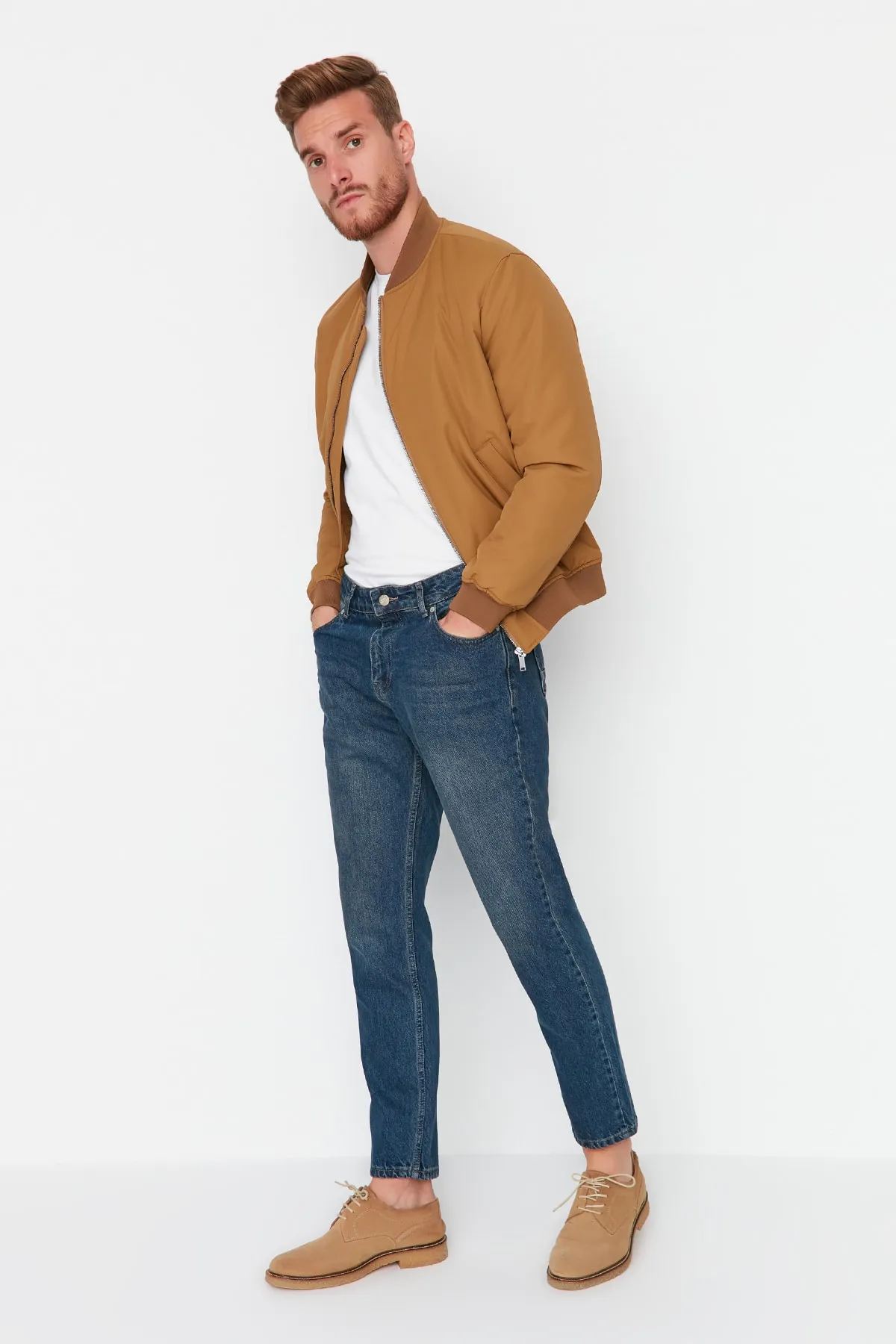 

Джинсы мужские Trendyol TMNAW22JE0520 синие 32 EU, Синий, TMNAW22JE0520