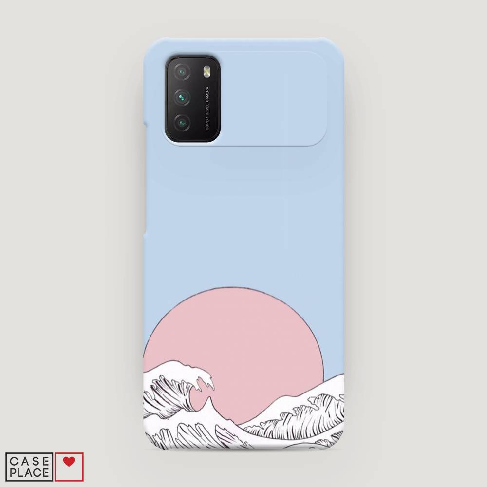

Пластиковый чехол "Японское солнце" на Xiaomi Poco M3, 39520-7
