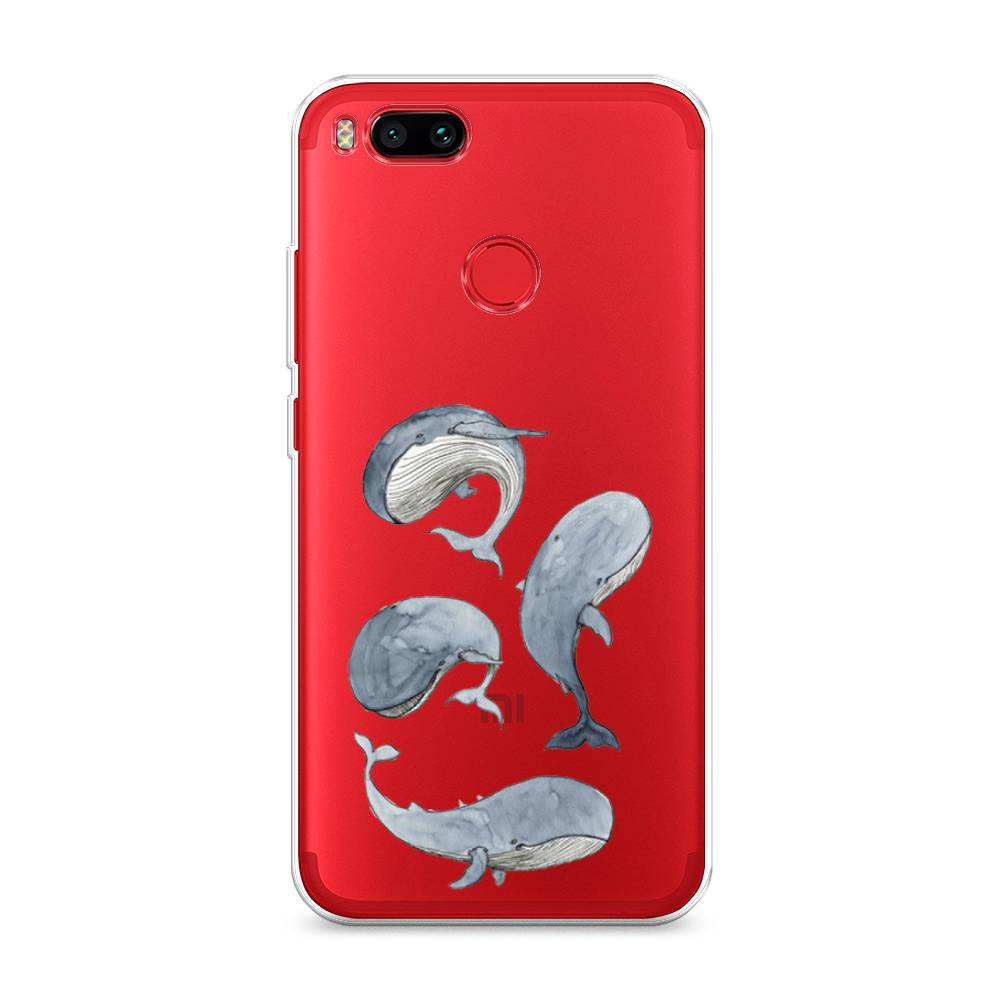 

Чехол Awog на Xiaomi Mi A1/5X "Киты", Разноцветный, 32650-1