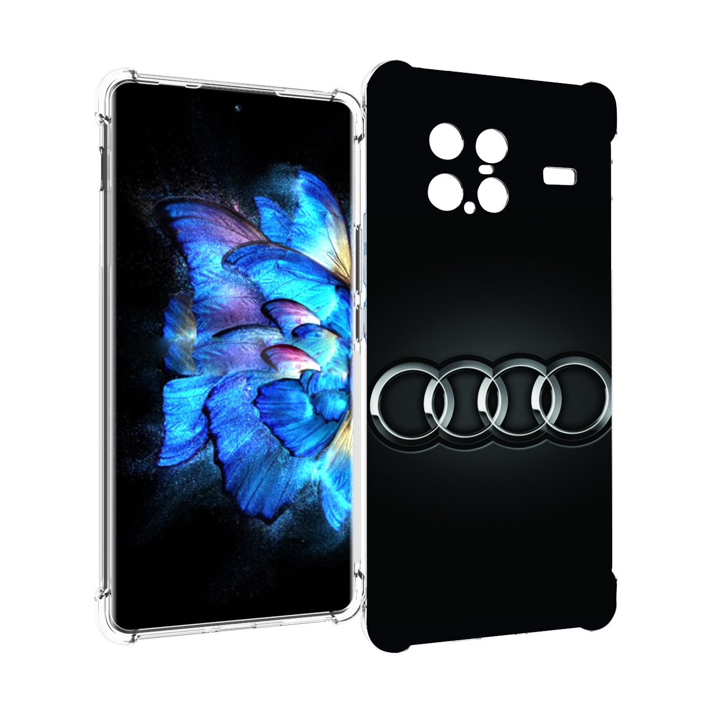 

Чехол MyPads audi 2 для Vivo X Note 5G, Прозрачный, Tocco