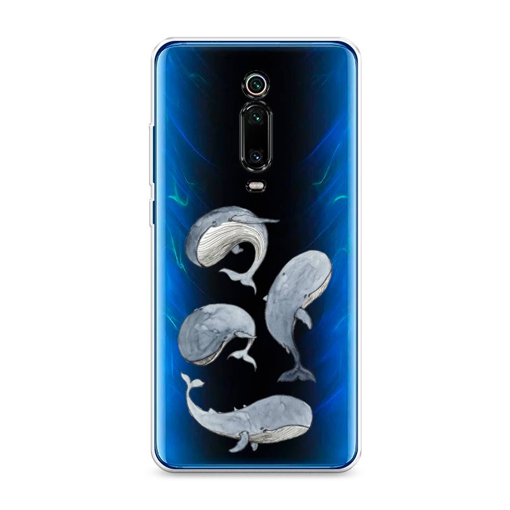 

Чехол Awog на Xiaomi Mi 9T/9T Pro/Redmi K20/K20 Pro "Киты", Разноцветный, 35750-1