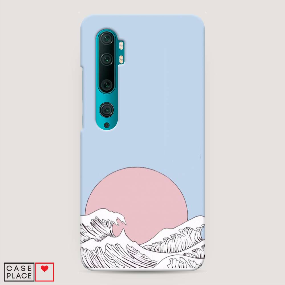 

Пластиковый чехол "Японское солнце" на Xiaomi Mi Note 10, 37320-7