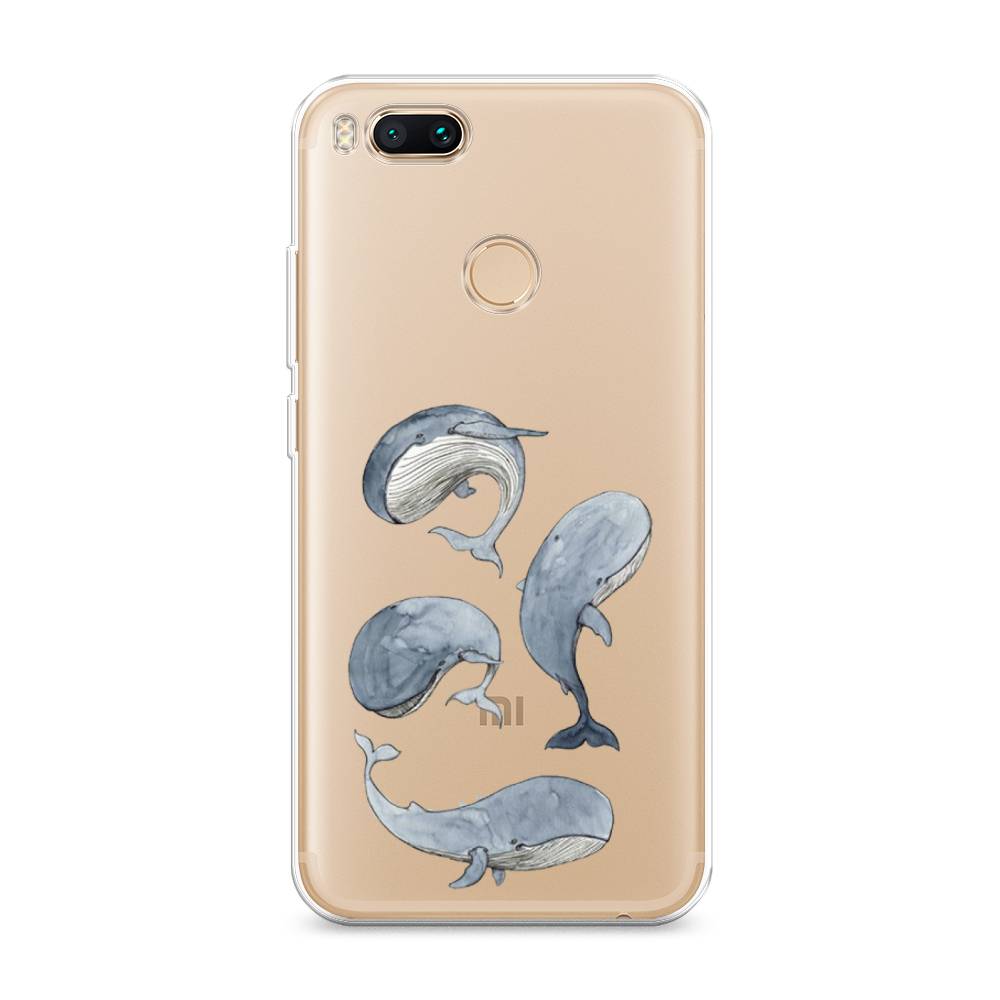 

Чехол Awog на Xiaomi Mi 5X "Киты", Разноцветный, 32350-1