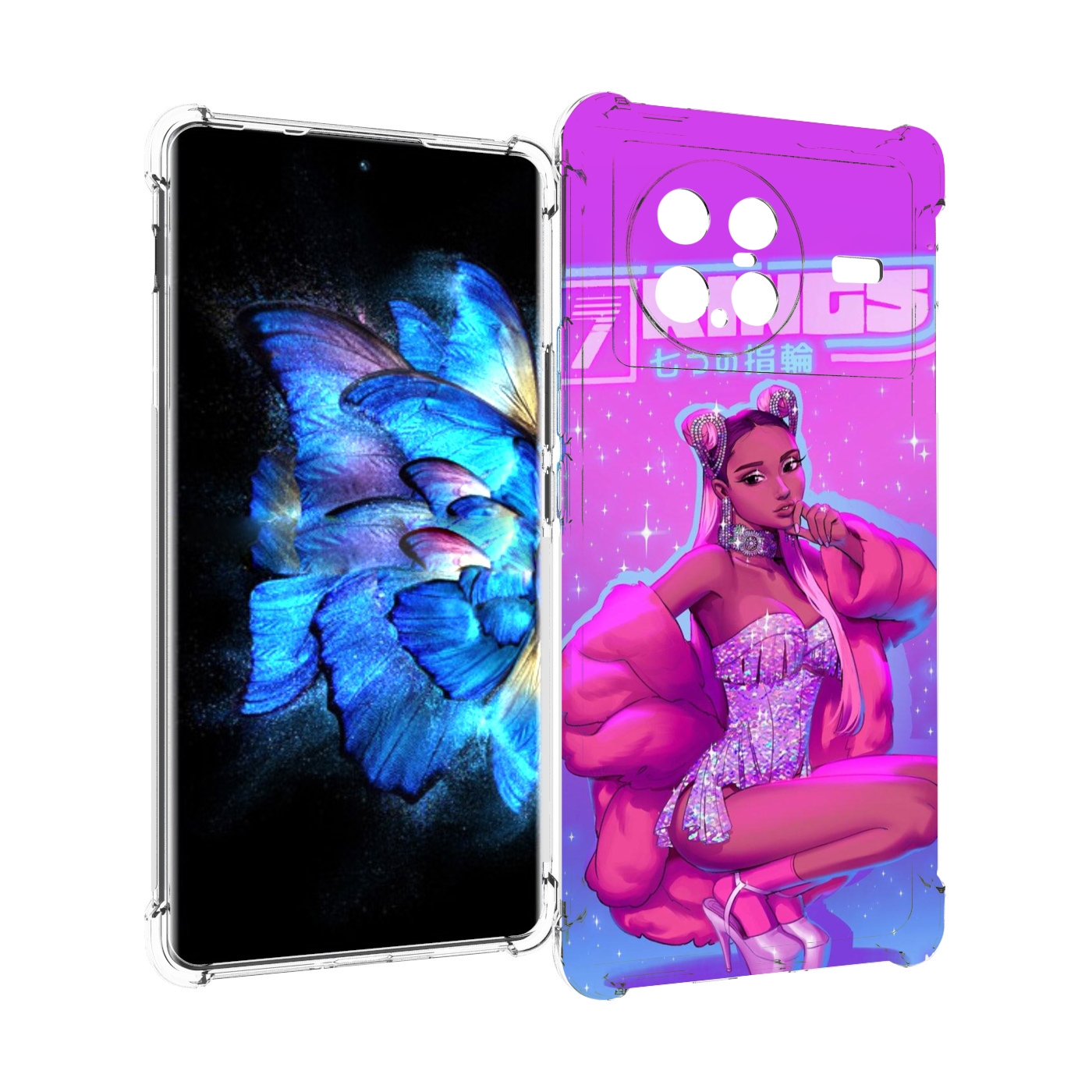 

Чехол MyPads ариана-гранде для Vivo X Note 5G, Прозрачный, Tocco