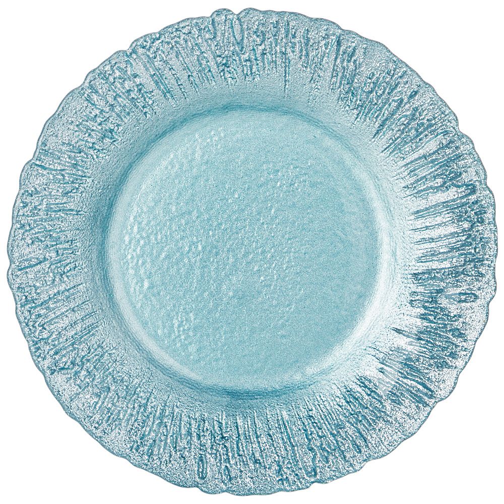 

Набор из 4 штук Тарелка Bronco Pastel Glow mint, 21,5см, стекло (336-135/4)