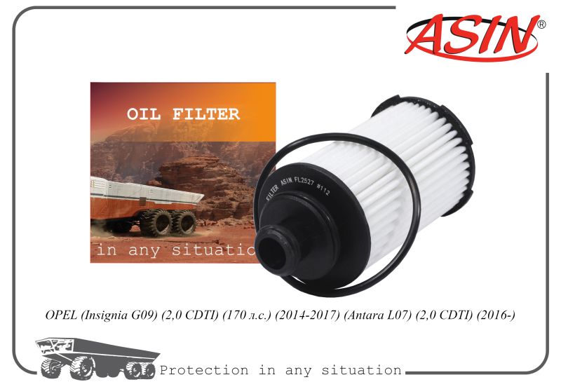 

Фильтр масл. 95528277 ASIN.FL2527 OPEL Insignia G09 2,0 CDTI 170 л.с.17 Antara 2,0