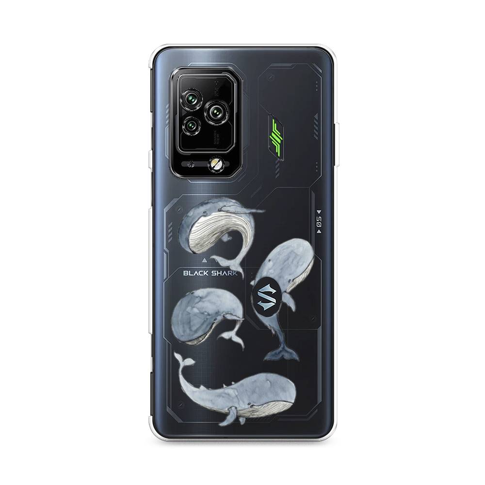 

Чехол Awog на Xiaomi Black Shark 5 Pro "Киты", Разноцветный, 314150-1
