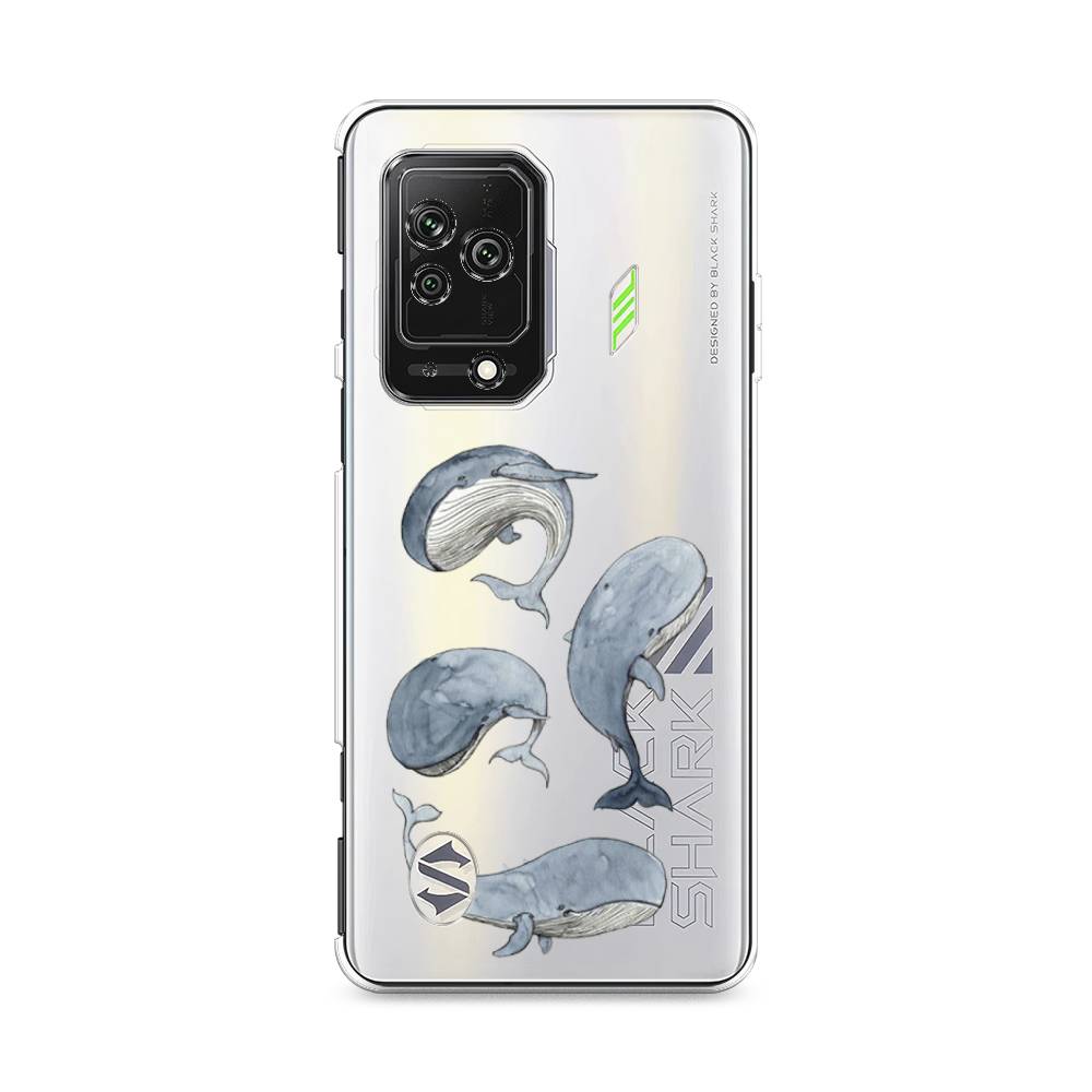

Чехол Awog на Xiaomi Black Shark 5 "Киты", Разноцветный, 314050-1