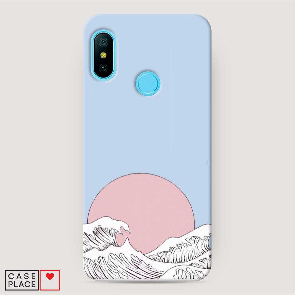 

Пластиковый чехол "Японское солнце" на Xiaomi Mi A2 Lite, 34220-7