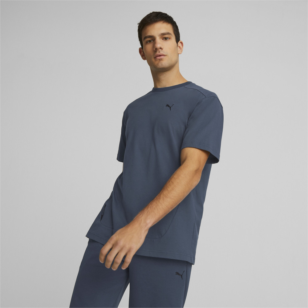 

Футболка мужская PUMA Rad/Cal Tee 67331616 синяя XL, Синий, Rad/Cal Tee
