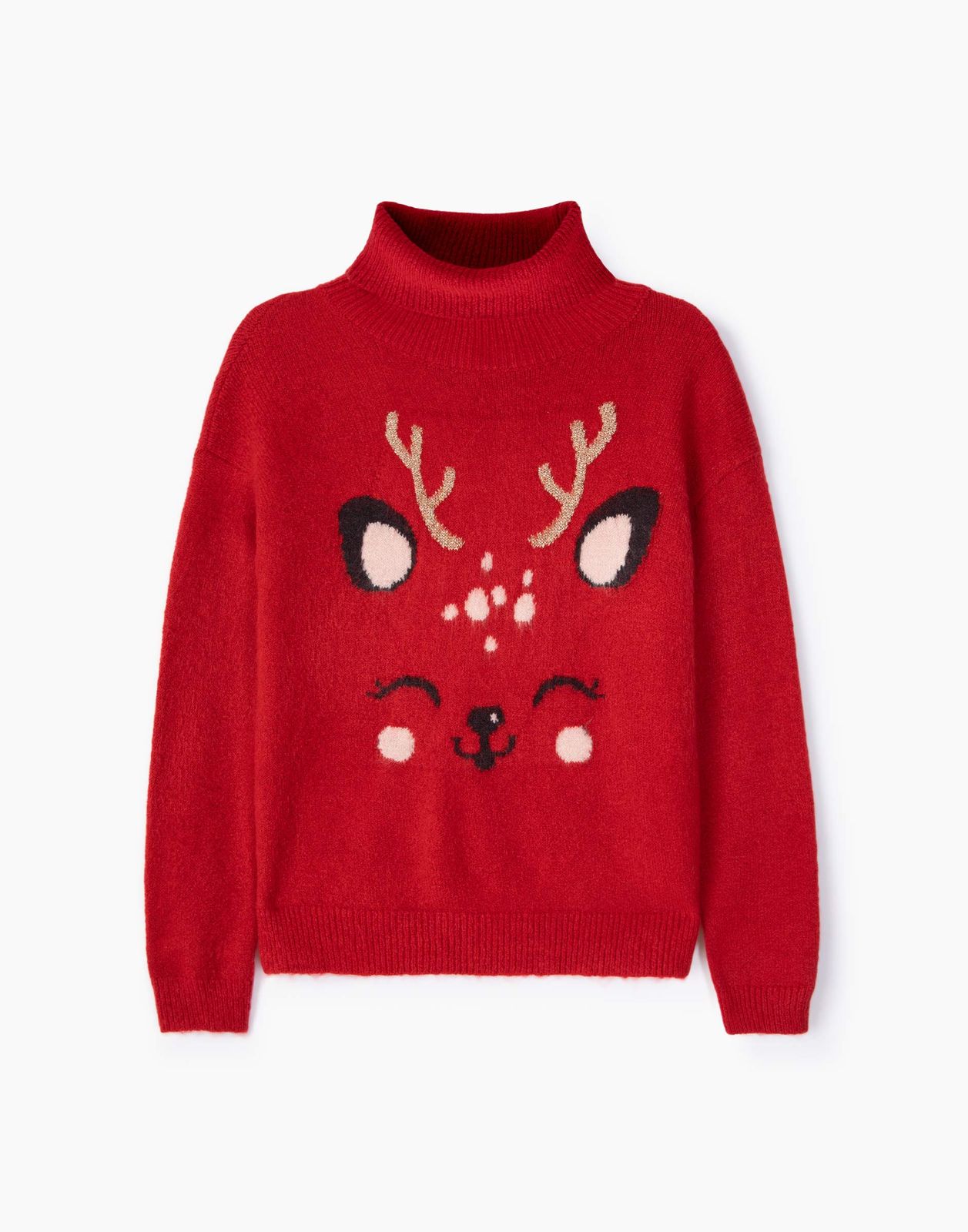 Свитер детский Gloria Jeans GSW006411, красный, 104