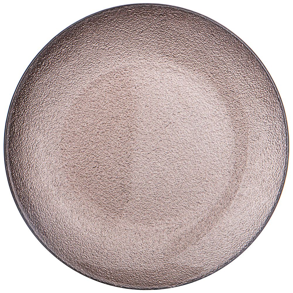 

Набор из 6 штук Тарелка Bronco Natural Taupe, 21см, стекло (336-065/6)
