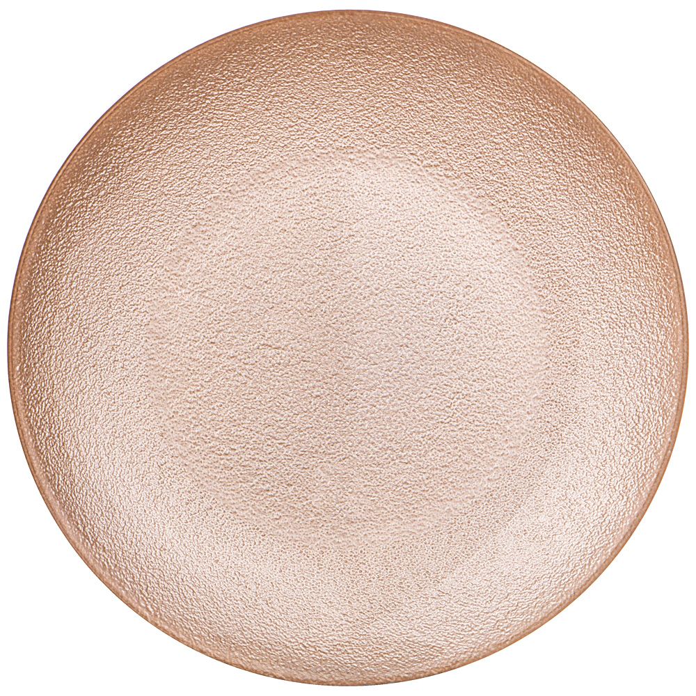 

Набор из 4 штук Тарелка Bronco Natural Cream, 21см, стекло (336-045/4), Бежевый