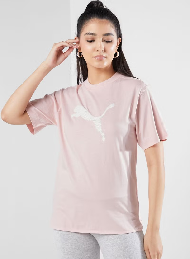 

Футболка женская PUMA Her Tee 67310766 розовая XL, Розовый, Her Tee