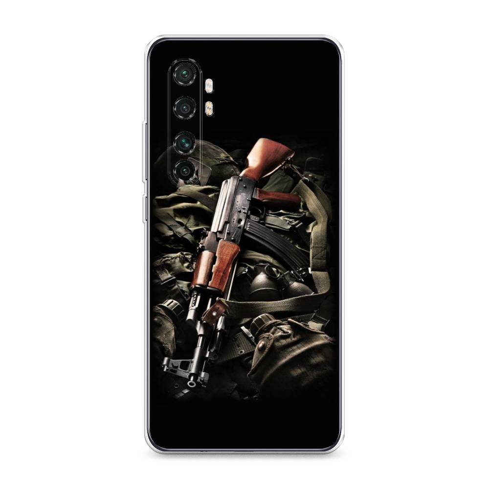 

Чехол Awog на Xiaomi Mi Note 10 Lite "Автомат", Разноцветный, 38450-5
