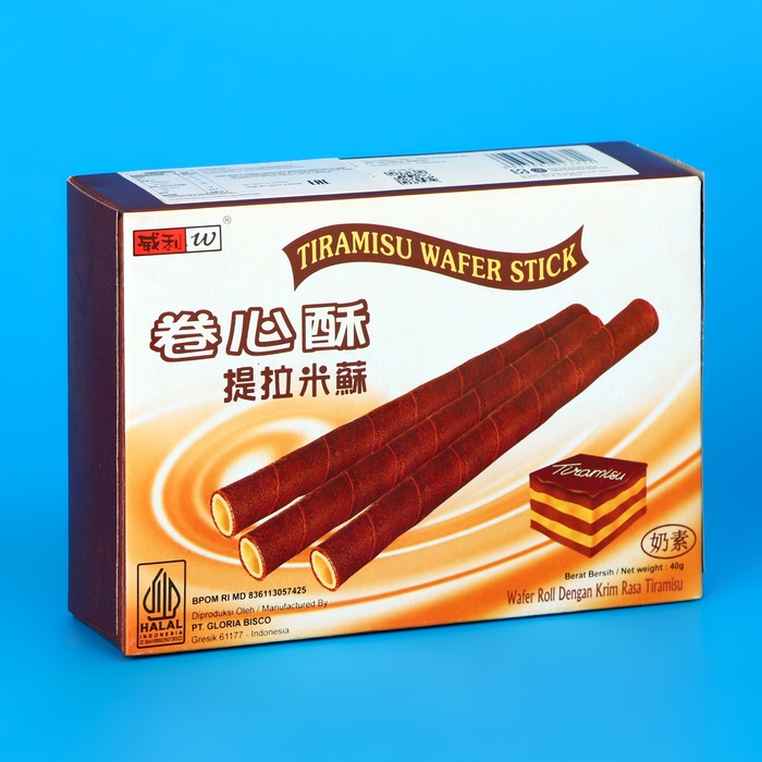 

Бисквитные палочки Willie Wafer со вкусом тирамису, 40 г