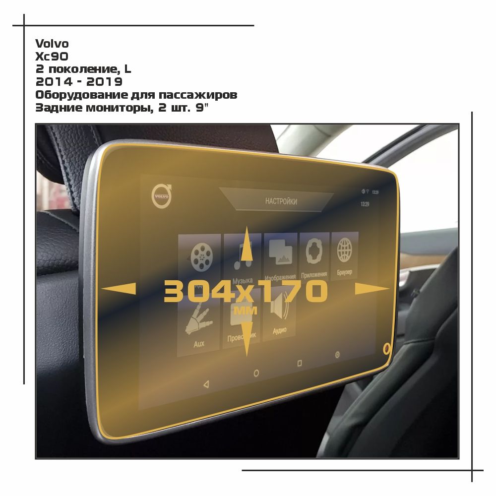 

Пленка ES для XC90 - Оборудование - матовая - MP-VO-XC90-02, Белый, Volvo