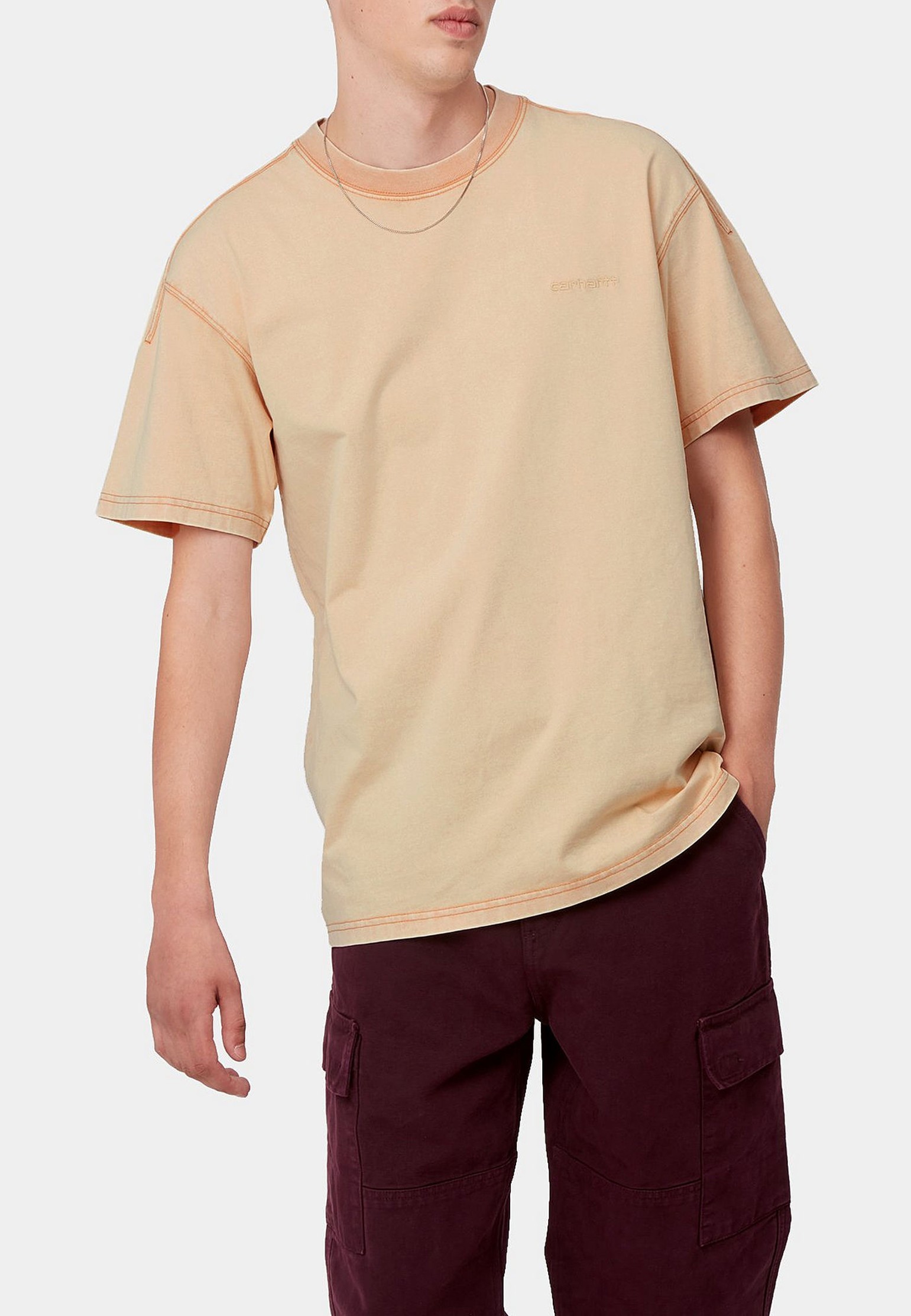 

Футболка мужская Carhartt WIP 138510 коричневая 2XL, 138510