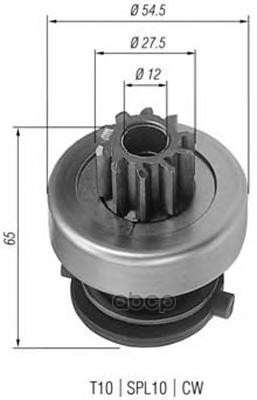 

Бендикс стартера MAGNETI MARELLI 940113020166